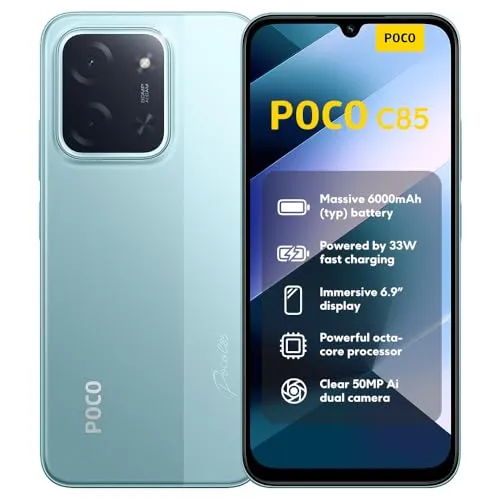 XIAOMI Poco C85 Smartphone 6+128GB – 6,9