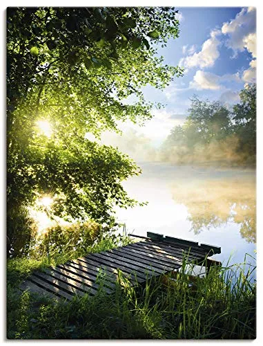 Poster & Bildende Kunst Grün von ARTland