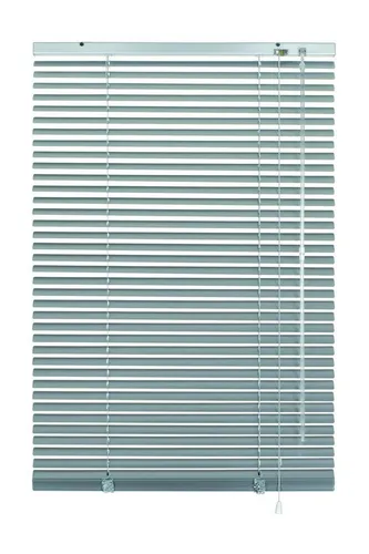 Gardinia Alu-Jalousie 60 x 140 cm - Jalousien aus Aluminium für effektiven Sicht-, Licht- und Blendschutz. Ideal für Wand- und Deckenmontage, inklusive aller Teile. Längenverstellbar und feucht abwaschbar.