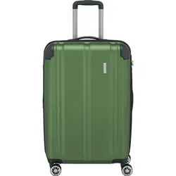 Travelite City 4 Rollen ABS Hartschalen Trolley M in grün von travelite