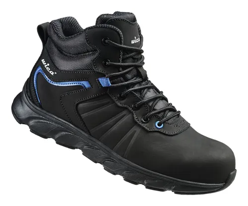 Wica Herren Mathi Sicherheitsstiefel, Schwarz, 46 EU