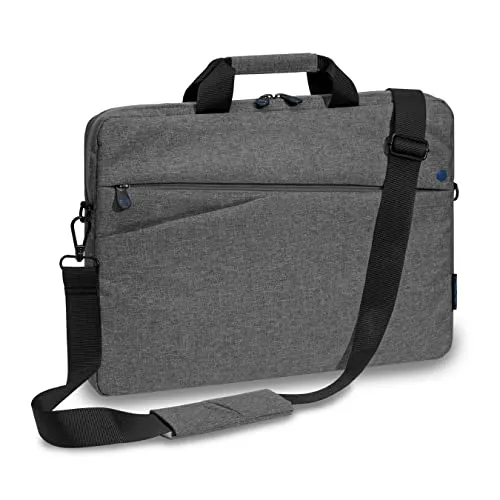Notebooktasche Laptoptasche bis 17,3 Zoll 'Fashion grau' - Notebook-Koffer & -Taschen, wasserfest mit optimalem Schutz und weichem Innenfutter für Laptops bis 17,3 Zoll, ideal für unterwegs.
