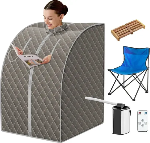 GOPLUS Mini-Dampfsauna
