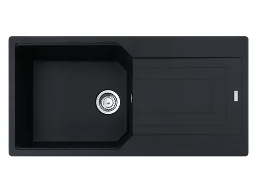 Franke Urban UBG 611-100 Black Matt Granitspüle in schwarz von Franke