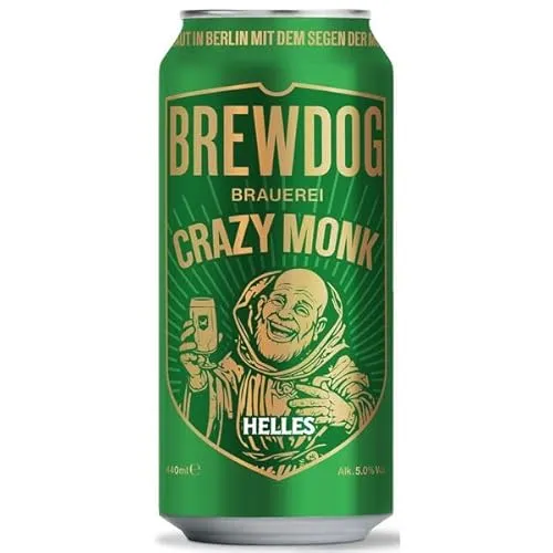 Dosen Brewdog Dominikaner Crazy Monk a 440ml inklusive EINWEG Pfand 12