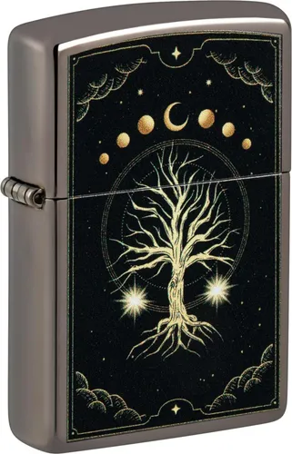 Zippo Mystical Nature 60006757 in silber von Zippo Gmbh