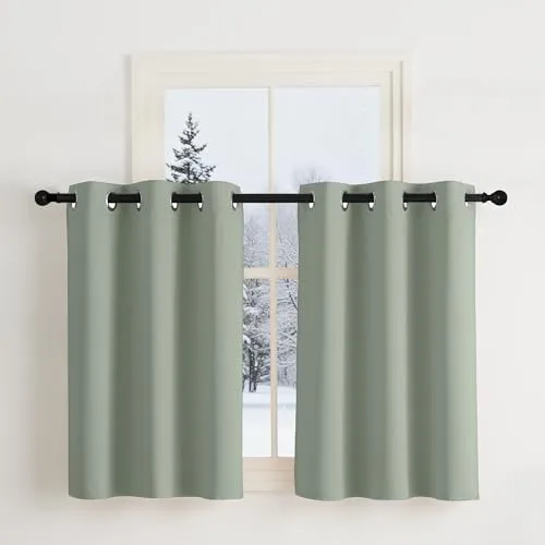 Vorhänge & Gardinen Grün von NICETOWN
