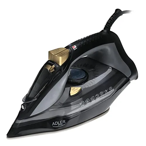 Adler Dampfbügeleisen AD 5038 in schwarz von Adler