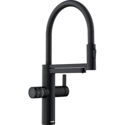 BLANCO drink.soda EVOL-S Pro, Schwarz matt in schwarz von BLANCO