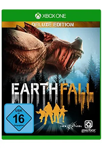 Earthfall Deluxe Edition Xbox One - Kooperativer 4-Spieler-Shooter für Xbox One, mit über 20 anpassbaren Waffen und exklusiven Inhalten. Retten Sie die Menschheit vor der Alien-Invasion in actiongeladenen Missionen!