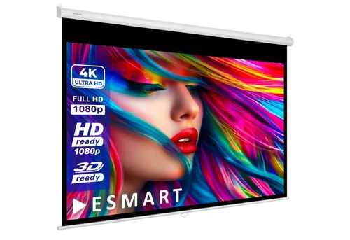 ESMART Germany Rollo Leinwand 140 x 79 cm von ESMART