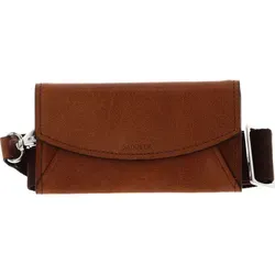 SADDLER Leder Geldbörse Umhängetasche Lycksele Crossbody Bag Tan braun - Braun