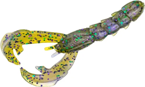 Strike King Rage Baby Craw 7,5cm - 9 Gummikrebse, Strike King Farbe:Hard Candy