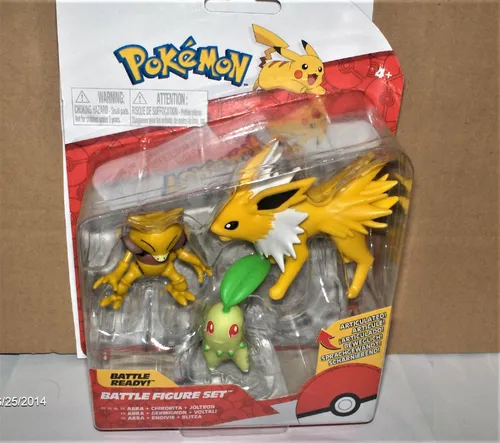 Pokemon Figuren 3er-Set: ABRA, BLITZA, ENDIVIE von Pokémon