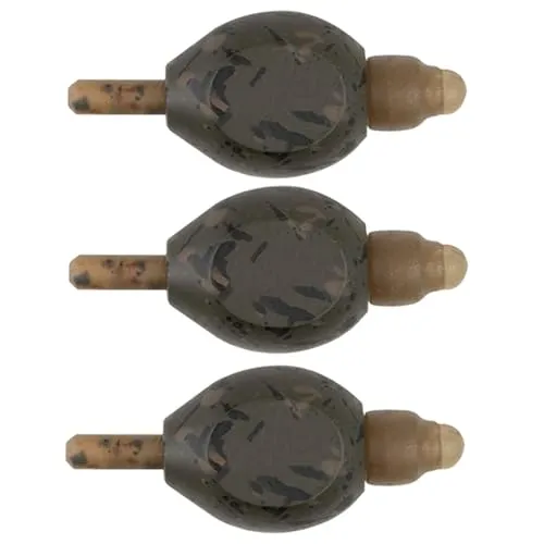 Fox Matrix Inline Pellet Bomb - 3 Inlinebleie zum Feedern, Feederbleie, Angelbleie zum Feederfischen, Inliner Bleie, Gewicht:10g