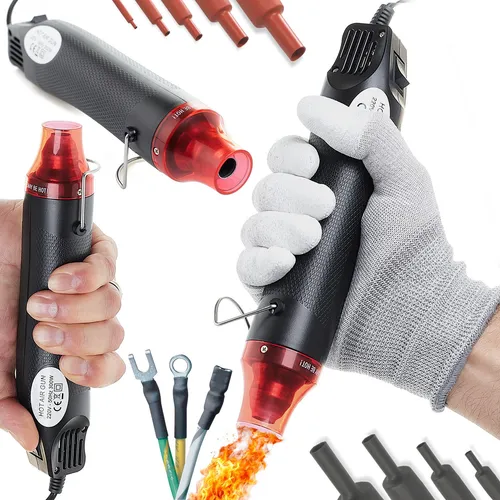 Kompakte 300W Mini-Heißluftpistole von TECHREBAL