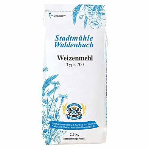 Stadtmühle Waldenbuch Weizenmehl Type 700, 2,5 kg