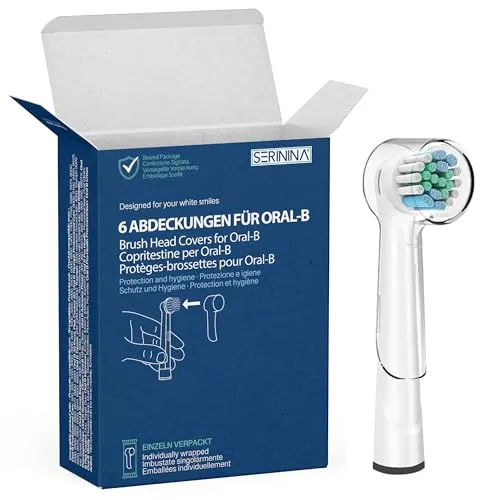 Abdeckung für elektrischen Zahnbürstenkopf, kompatibel mit Oral b
