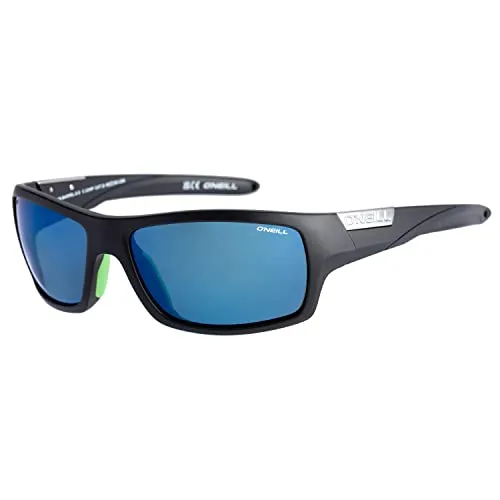O'Neill Herren Barrel Polycarbonat Sonnenbrille - Schwarz - Sportbrillen für Herren mit robustem Polycarbonat-Rahmen, ideal für aktive Freizeit und perfekten UV-Schutz.