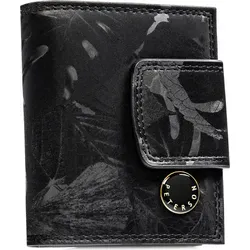 Damen Geldbörse Leder+PU PTN PS329-MLF-2647 Schwarz - Schwarz