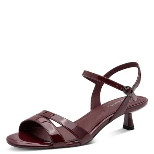 Tamaris Damen Sandalette Stilettoabsatz rot 40 EU in rot von Tamaris