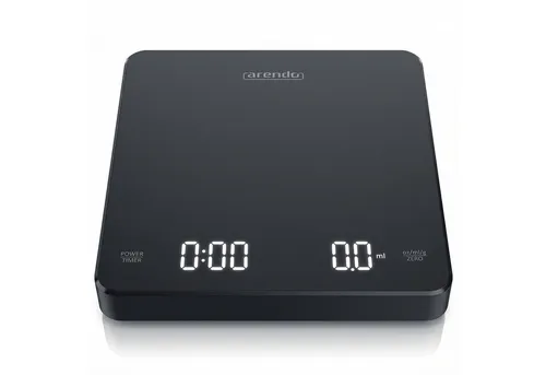 Arendo digitale Kaffeewaage mit Timer, 0,1 g Präzision für perfekten Kaffee