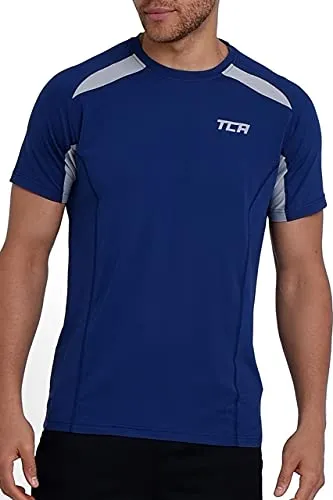 Sport Tshirts für Herren Fitness - Kurzarm Quickdry Shirt - Sporttops für Herren, aus schnelltrocknendem Polyester, ideal für Fitness und aktive Freizeit.