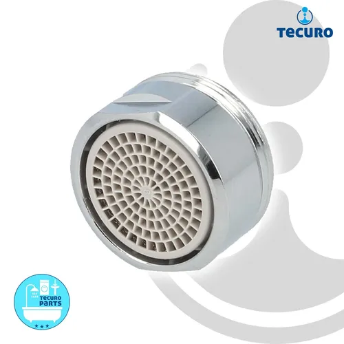 tecuro 7,5 L SPAR Mischdüse Strahlregler M24x1 AG chrom