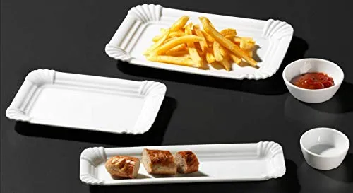 Ritzenhoff und Breker Dip Schale Salsa rund Porzellan weiß 85mm