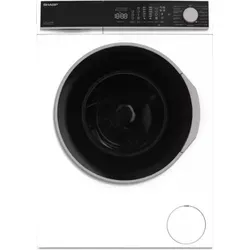 Sharp ES-NFL914AWNA, Frontlader, 9 kg, B, 77 dB, 1330 RPM, A - Weiß