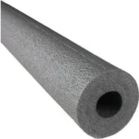 Scorprotect® Graue PE Rohrisolierung - 1 Meter Stange - Rohrisolierung aus hochwertigem PE, geschlitzt für einfache Verarbeitung. Reduziert Energieverluste durch niedrige Wärmeleitfähigkeit und schont die Umwelt mit nachwachsenden Rohstoffen.