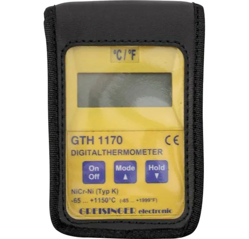 Greisinger 605316 ST-KN Messgerätetasche - Werkzeugtasche mit ausgestanztem Sensor-Anschluss, ideal für den Schutz Ihrer GTH 1150 und GTH 1170 Messgeräte.