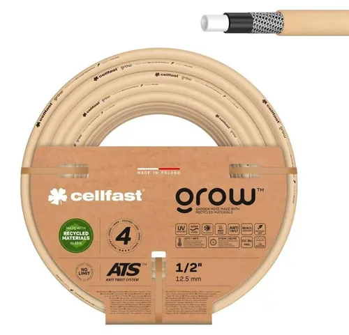 Cellfast GROWGrowGrow 4-lagiger Gartenschlauch 15 m von Cellfast