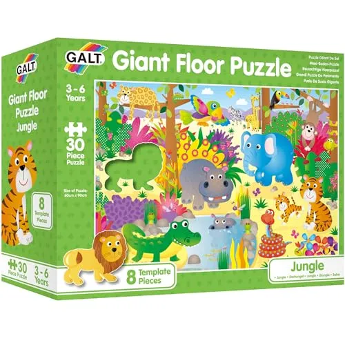 Galt Toys 10858 - Maxi Bodenpuzzle, Dschungel, Multi, A0858B