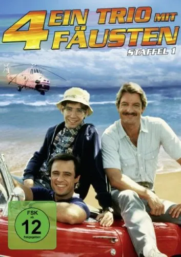 Trio mit 4 Fäusten - Staffel 1 (4 DVDs) - Spannende Actionkomödie für Fans, Freigegeben ab 12 Jahren - ideal für gemeinsame Filmabende