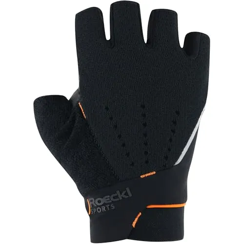 Roeckl Sports Icon 2 Fahrrad Handschuhe kurz schwarz 2025 - Fahrradhandschuhe mit hervorragendem Grip und atmungsaktivem Material, ideal für lange Fahrten und perfekten Komfort.