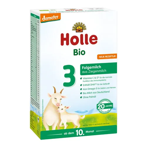 Holle Bio Folgemilch 3 auf Ziegenmilchba 400 g von Holle baby food