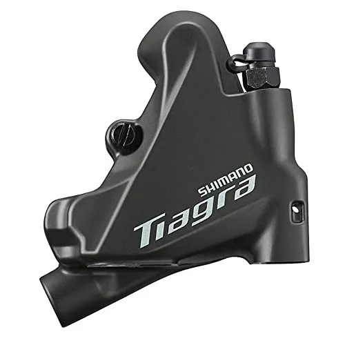SHIMANO TIAGRA BR-4770 HR FM Flat-Mount Bremssattel - Scheibenbremse für Fahrräder mit Kühlrippen für verbesserte Bremsleistung und geringere Überhitzung, ideal für sportliche Fahrer.