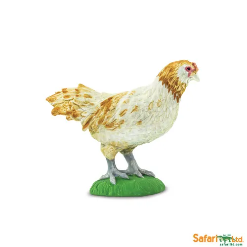 Safari Ltd 100090 Ameraucana Huhn 6 cm Serie Bauernhof