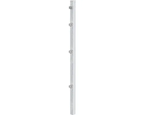 Alberts Zaunpfosten + Klemmlasche fvz, 60x40x2600 - Hochwertiger GAH Zaunpfosten mit Klemmlasche, feuerverzinkt und ideal für stabile Gartenzäune. Inkl. Zubehör und Made in Germany.