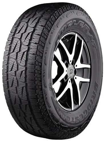 Bridgestone Ganzjahresreifen AT-001 255/65R 17 110T - Autoreifen mit C-Kraftstoffeffizienz, ideal für ganzjähriges Fahren und ausgezeichnete Schneegriffigkeit.