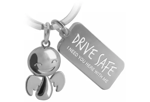 Schlüsselanhänger Silber von FABACH