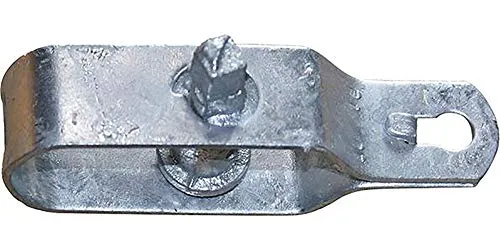 hadra Drahtspanner verzinkt Gr. 3 - 50 Stück - Drahtspanner, feuerverzinkt, ideal für stabile Verbindungen im Garten- und Zaunbau. Robuste Stahlkonstruktion mit einer Länge von 115 mm.