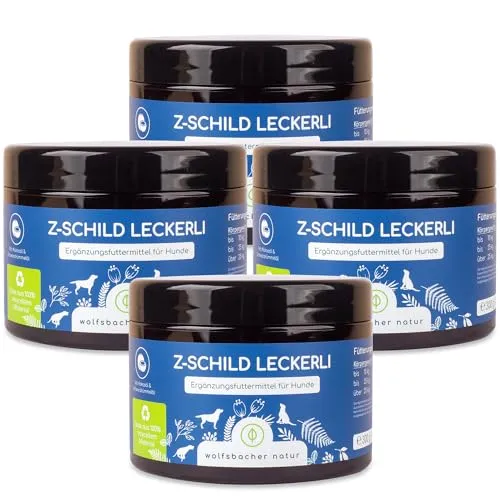 Z-Schild Snack für Hunde - Funktionssnacks mit Schwarzkümmelöl und Kokosöl - Leckere Funktionssnacks für aktive Hunde, angereichert mit hochwertigen Zutaten für natürlichen Schutz und Wohlbefinden. Ideal für Hunde, die viel Zeit in der Natur verbringen.