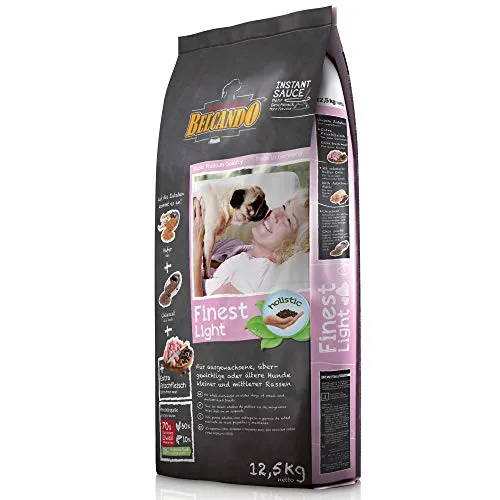 Belcando Finest Light [12,5 kg] Hundefutter | Trockenfutter für kleine & mittlere übergewichtige Hunde | Alleinfuttermittel für Hunde ab 1 Jahr