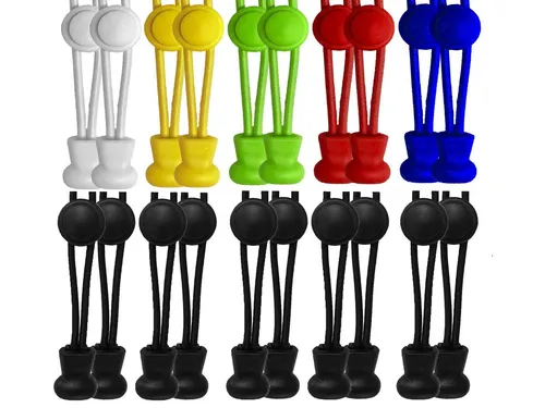 scarlet products Schnürsenkel, scarlet sport Schnürsenkel »Premium« 5 Paar 10 Paar Flex elastisch