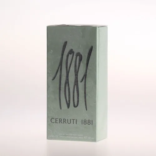Cerruti 1881 Pour Homme Eau de Toilette 50 ml - Herrendüfte, erfrischender, aromatischer Duft mit Kräuternoten, ideal für moderne Gentlemen und warme Tage.