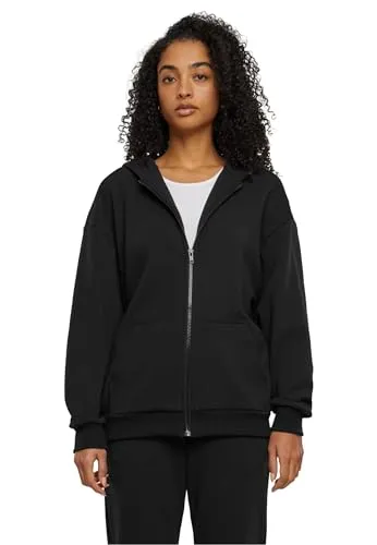 Urban Classics Damen Kapuzenpullover Ladies Cozy Oversized Zip Hoody - Kapuzenpullover für Damen mit lässigem Oversized Fit, praktischen Reißverschluss und gemütlicher Kapuze für ultimativen Komfort und Vielseitigkeit.