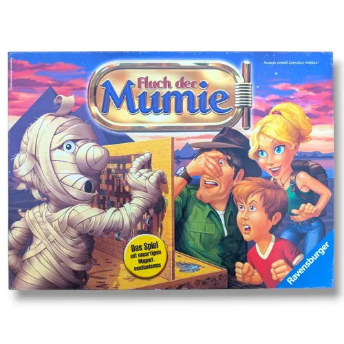 Produktbild Fluch der Mumie Ravensburger / 264643 Brettspiel Familienspiel / 100% Komplett