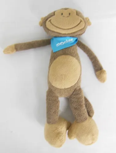 Inwolino 7739 Kuscheltier Schlenkeraffe Timo - 32 cm, waschbar und kuscheliger Freund für jedes Alter